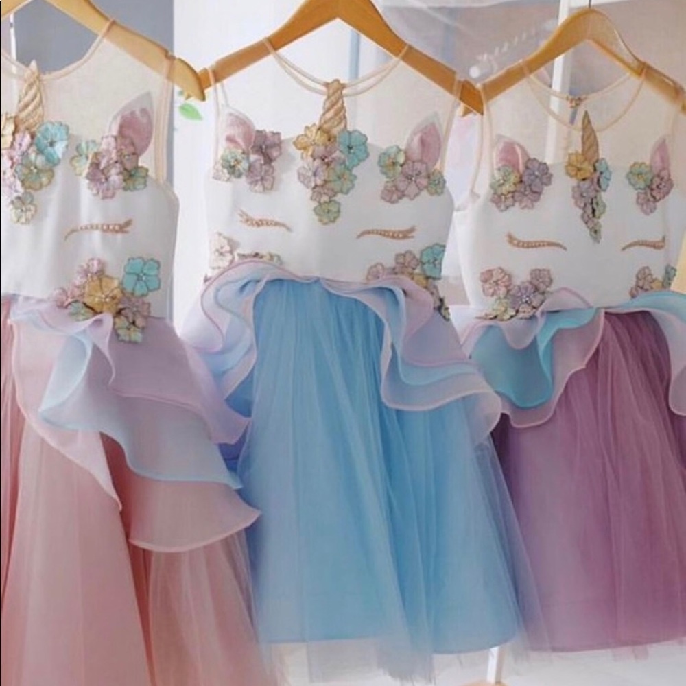 Unicorn Baby Dress